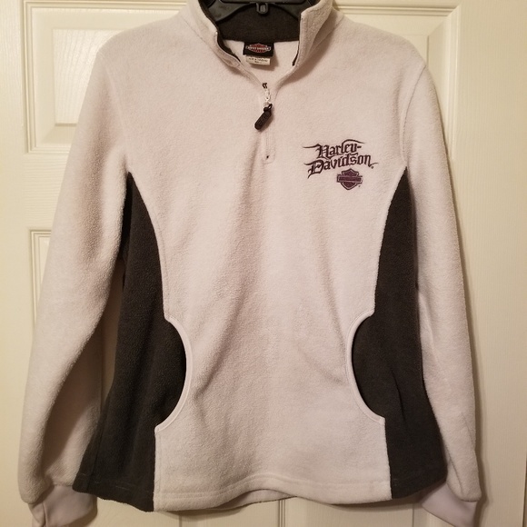Harley-Davidson Jackets & Blazers - Harley Davidson 1/4 zip fleece size large